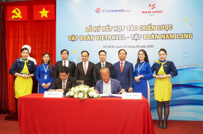 Nam Long ký kết với Viettravel Waterpointbenluc