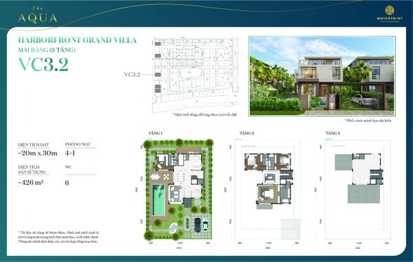 Dinh thự Vịnh, Shop Villa ( Habour Grand Villa )